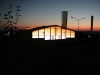 Tennishalle Nacht