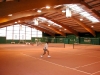 Tennishalle Innen