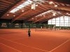 Tennishalle Innen